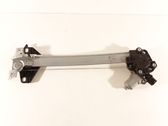Rear door window regulator with motor