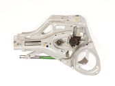 Front door window regulator with motor