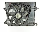 Radiator cooling fan shroud