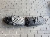 Rear arch fender liner splash guards