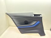 Rear door card panel trim