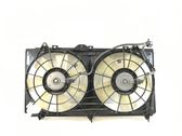Radiator cooling fan shroud