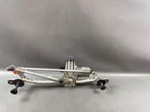 Front wiper linkage and motor