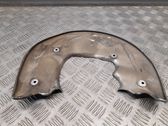 Front brake disc dust cover plate