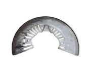 Front brake disc dust cover plate