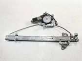 Rear door window regulator with motor