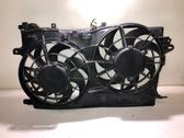 Radiator cooling fan shroud