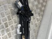 Rear door window regulator with motor