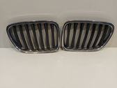 Front bumper upper radiator grill