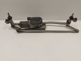Front wiper linkage and motor