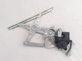 Rear window lifting mechanism without motor