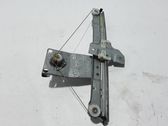 Rear window lifting mechanism without motor