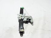 Rear window lifting mechanism without motor