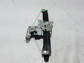 Rear window lifting mechanism without motor