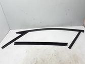 Front door glass trim molding