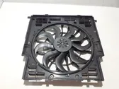 Radiator cooling fan shroud