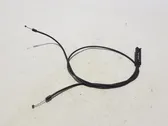 Engine bonnet/hood lock release cable