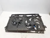 Radiator cooling fan shroud