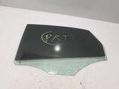 Rear door window glass