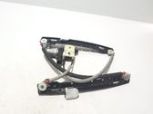 Rear window lifting mechanism without motor