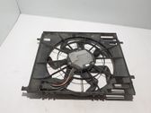 Radiator cooling fan shroud
