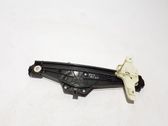 Rear window lifting mechanism without motor