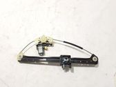 Rear window lifting mechanism without motor