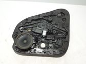 Rear window lifting mechanism without motor