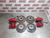 Brake discs and calipers set