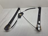 Front window lifting mechanism without motor