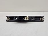 Seat belt adjustment rail
