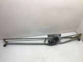 Front wiper linkage and motor