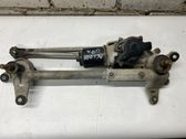 Front wiper linkage and motor