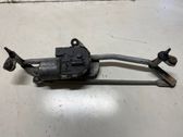 Front wiper linkage and motor