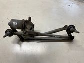 Front wiper linkage and motor