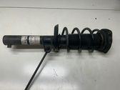 Front shock absorber with coil spring