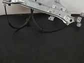 Rear window lifting mechanism without motor