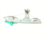 Rear window lifting mechanism without motor