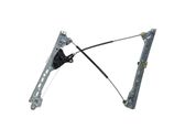 Front window lifting mechanism without motor