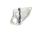 Rear window lifting mechanism without motor