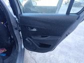 Rear door card panel trim