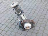 Front wheel hub spindle knuckle