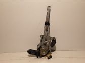 Rear door window regulator with motor