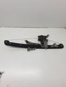 Rear door window regulator with motor