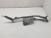 Front wiper linkage and motor
