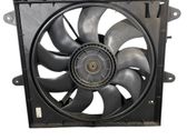 Radiator cooling fan shroud