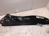 Rear door window regulator with motor