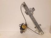 Rear door window regulator with motor