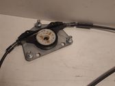 Front window lifting mechanism without motor