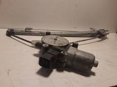 Rear door window regulator with motor